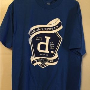 Diamond supply T shirt Size Large